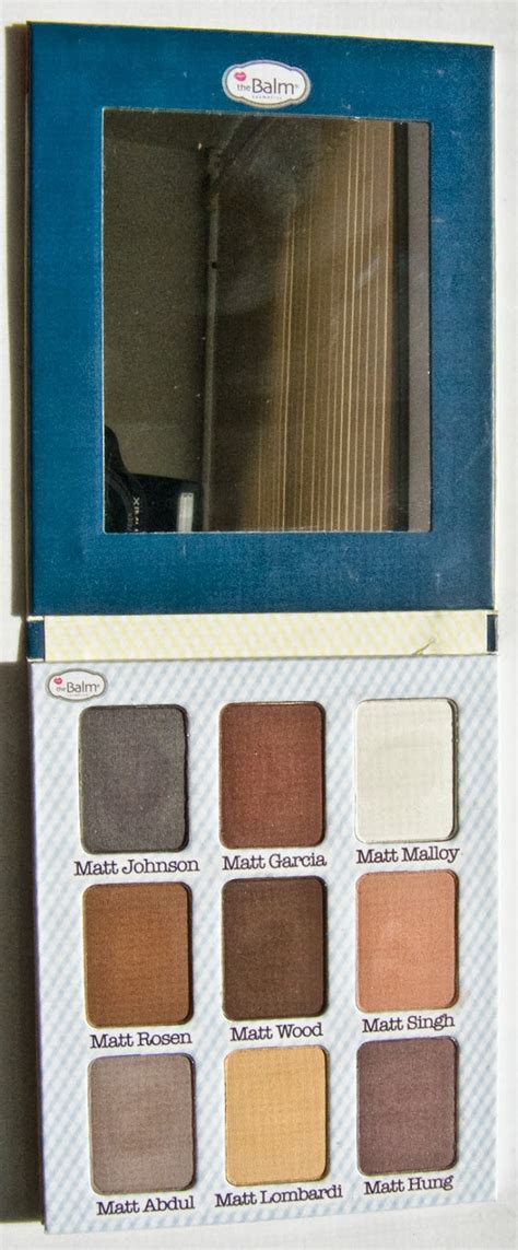 WARPAINT And Unicorns TheBalm Meet Matt E Nude Swatches Review