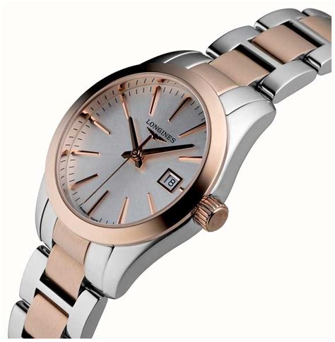 Longines Conquête Classique Femmes Quartz Suisse Acier Bicolore