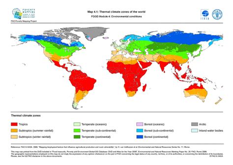 Map Of Climate Zones Of The World Reena Catriona