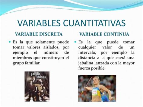 Variables Discretas Y Continuas Ejemplos Y Ejercicios