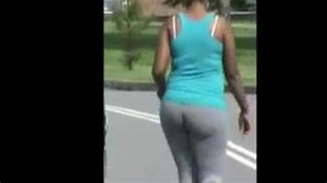 Bubble Booty Ass Butt In Gray Sweats Tnaflix