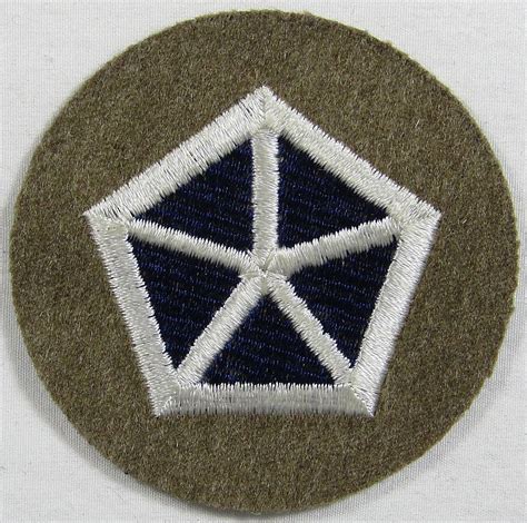 Interwar US Army V Corps Patch – Griffin Militaria