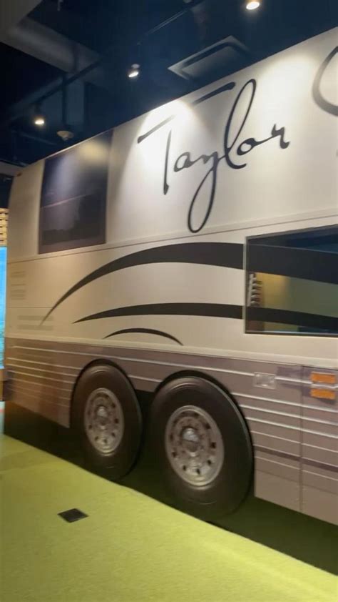 Taylor Swift Tour Bus at Country Music Hall of Fame