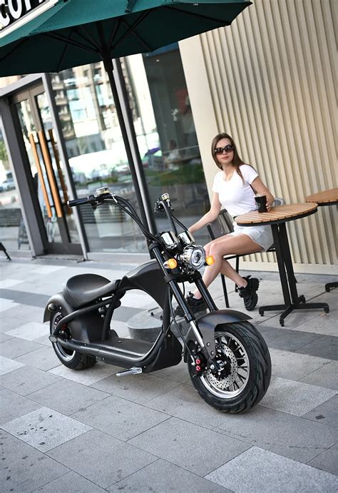 Ehoodax Citycoco E Scooter Km H Max Speed W Motor V Ah