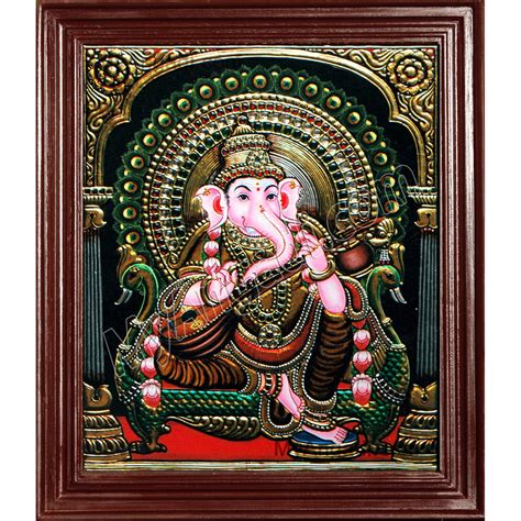 Ganesh Ji Tanjore Paintings