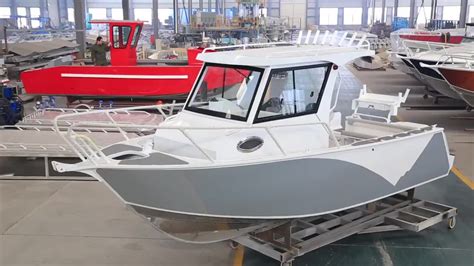 Custom Aluminum Fishing Boat With Cabin - Buy Aluminum Fishing Boat With Cabin,Aluminum Boats ...