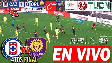 🔴 En Vivo Cruz Azul Vs Orlando City Leagues Cup Tudn Donde Ver