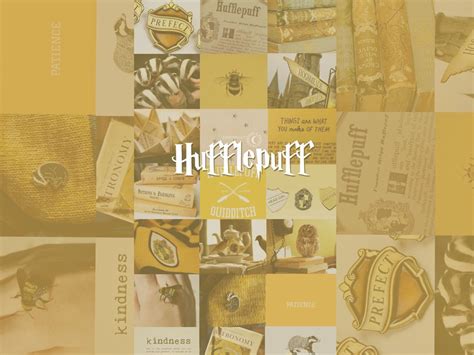 Cute Harry Potter Hufflepuff Computer Wallpaper By Corgilovers