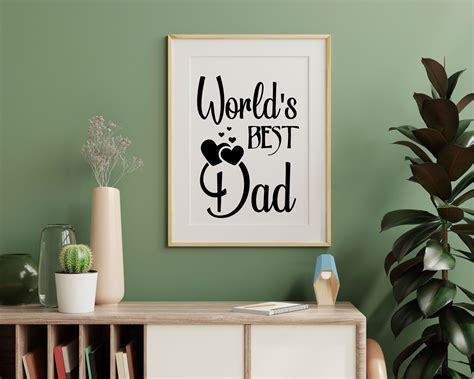 Buy Worlds Best Dad Svg Best Dad Svg Dad Svg World S Best Dad Cut File