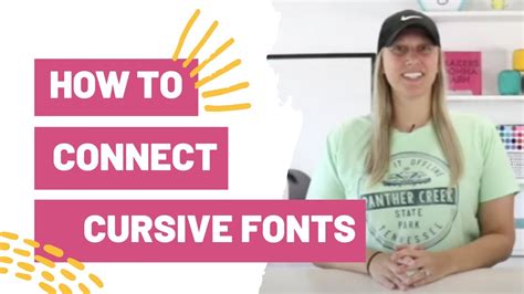 How To Connect Cursive Font In Cricut Design Space Makers Gonna Learn