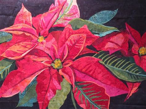 Fabulous Fusible Flowers By Melinda Bula Designs Poinsettia Kit Sewing