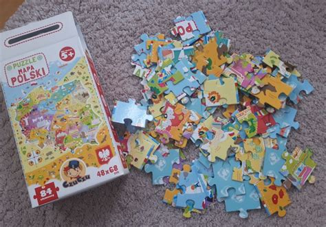 Potwory Do Szafy Gra Mapa Polski Puzzle Czuczu Wilczyce OLX Pl