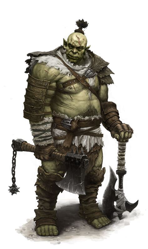 Dnd Race Inspiration Dump Orcs And Other Hard To Love Faces Orc Warrior Fantasy Monster Dnd