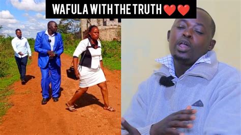 Wafula Here With The Truth About His Relationship With Mama Diana See