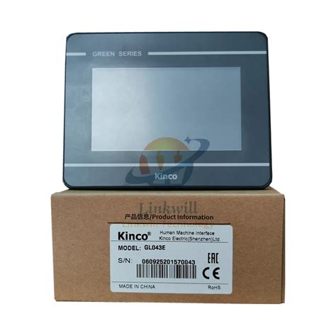 Kinco HMI 4 3Inch Automation GL043E Series 480 272 Resolution Touch