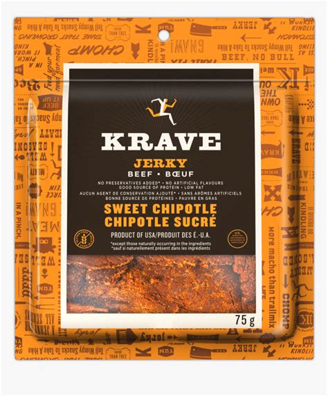 Lemon Garlic Krave Beef Jerky Hd Png Download Kindpng