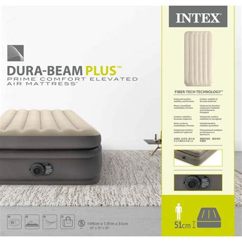 Intex Comfort Elevated Airbed - Bedsonline