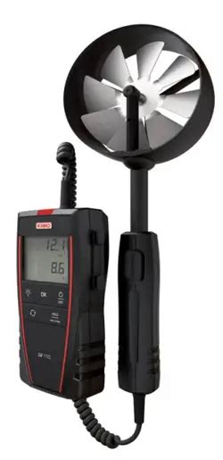 Sauermann LV 110 Vane Probe Thermo Anemometer User Manual