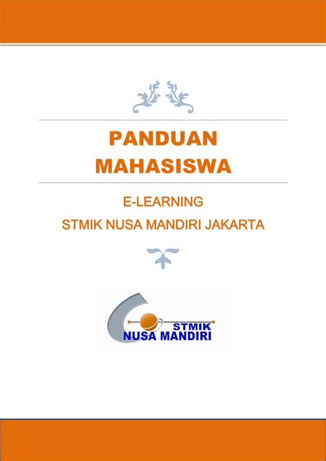 Pdf Panduan Mahasiswa Elearningnusamandiriacidelearningnusamandiriacidumumpluginfile