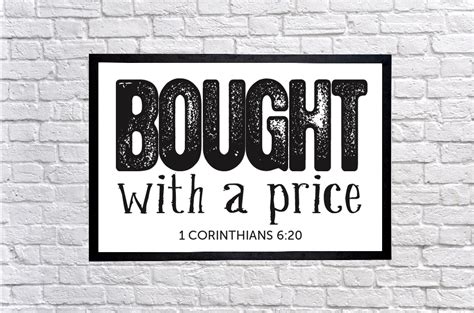 Bought with a price - Reformed Ink