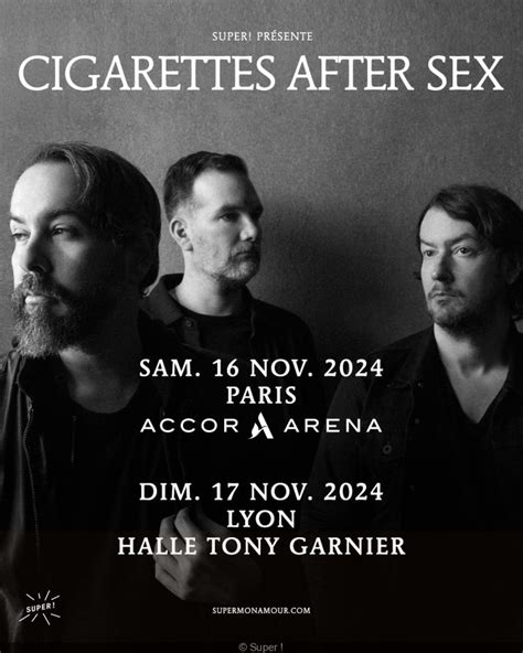 Cigarettes After Sex en concert à l Accor Arena de Paris en novembre Sortiraparis