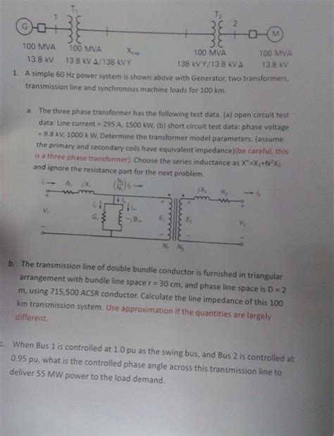 Solved 100 MVA 100 MVA )k 100 MVA 100 MVA 13.8 kV 13.8 kV | Chegg.com 