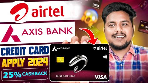 Airtel Axis Bank Credit Card Apply 2024 Without Income Proof Credit