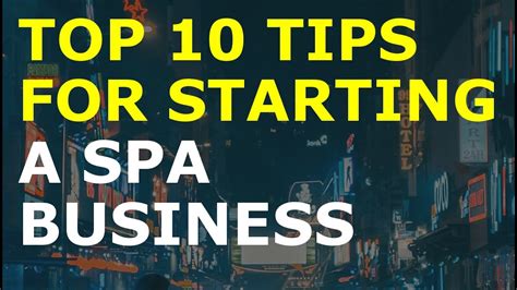 How To Start A Spa Business Free Spa Business Plan Template Included