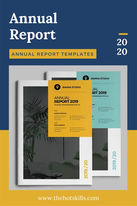 Annual Report Templates In Wordpptindesign