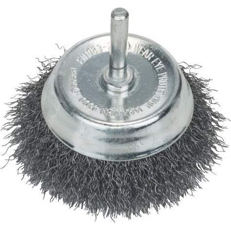 Brosse Boisseau À Fils D Acier Ondulés 0 2Mm 4500 Tr Min 70Mm