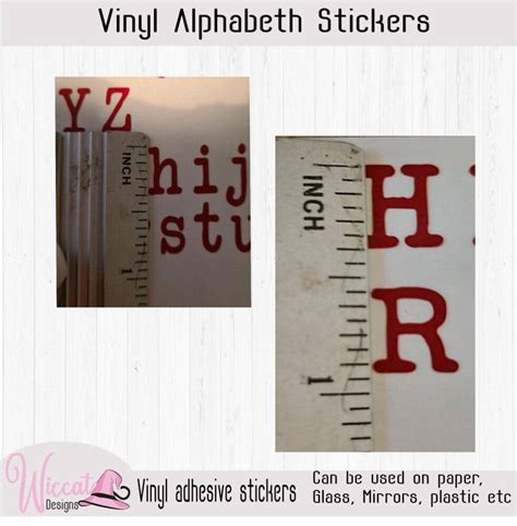 Alphabet Small Letter Stickers in Different Color and Sizes, Small ...