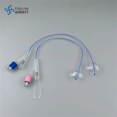 Fushan Medical Disposable Latex Free Silicone 2 Way Foley Catheter For