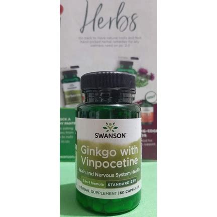 Ginkgo Biloba Extract With Vinpocetine Capsules Expiry July