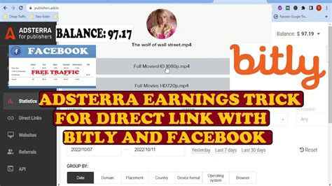 Daily 100 Adsterra Earning Trick With Direct Link And Facebook With