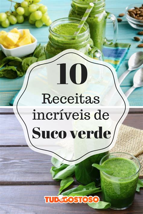 Receitas De Suco Verde Para O Ver O Receita De Sucos Receitas De