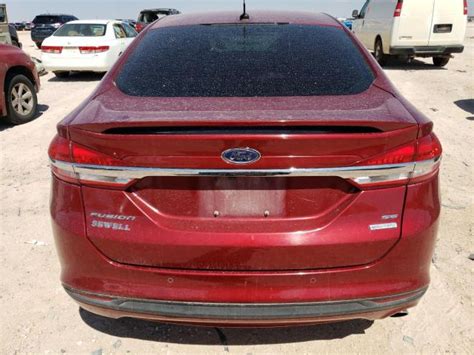 2017 Ford Fusion Se Photos Tx Andrews Repairable Salvage Car Auction On Wed Nov 08 2023