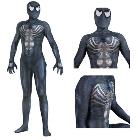 Venom Symbiote Cosplay Costume Zentai Jumpsuit