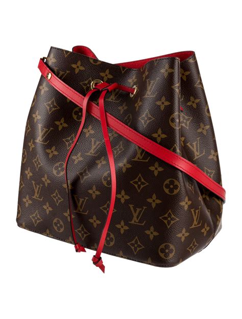 Louis Vuitton Monogram NéoNoé MM Bucket Bag Brown Bucket Bags