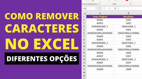 Como Inserir Caracteres No Excel Image To U