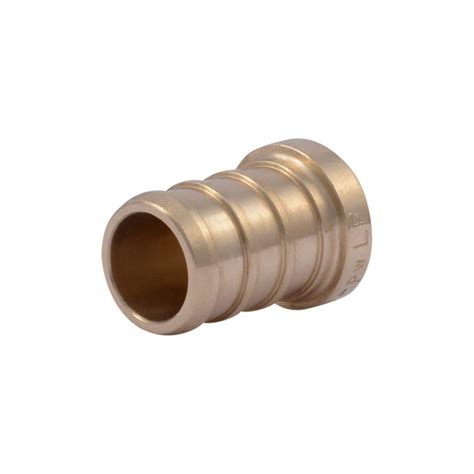 Sharkbite 1 2 In Brass Pex Barb Plug Uc514lfa The Home Depot