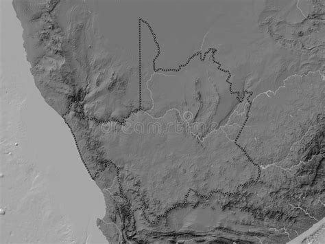 Northern Cape, South Africa. Bilevel. No Legend Stock Illustration ...