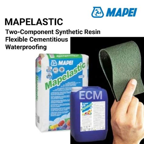 Mapei Mapelastic 32kg Synthetic Resin Two Component Flexible Cementitious Mortar For