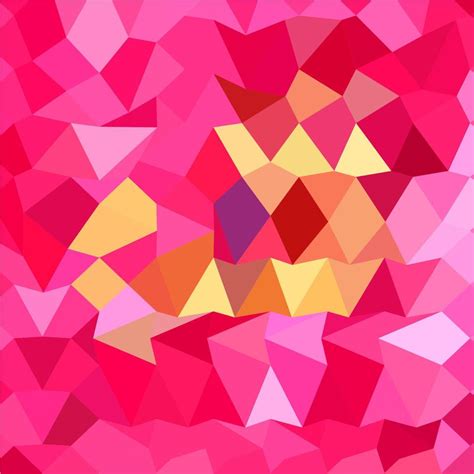 Brink Pink Abstract Low Polygon Background Vector Art At Vecteezy