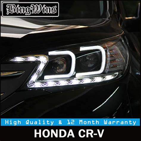 Car Styling For Honda CRV CR V Led Headlights 2012 2014 Head Lamp