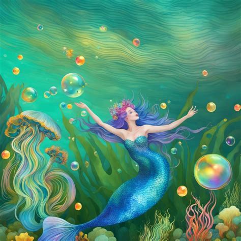 Mermaid Ai Generated Artwork Nightcafe Creator