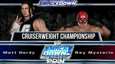 Wwe Rey Mysterio Vs Matt Hardy Smackdown June Smackdown Here