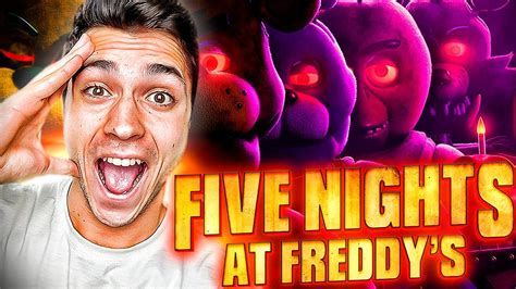 ¡infancia Desbloqueada 😱 Five Nights At Freddys La Película ReacciÓn Teaser TrÁiler Youtube