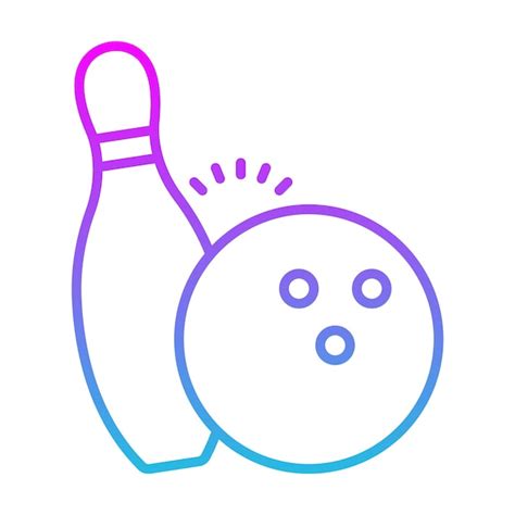 Premium Vector Bowling Icon