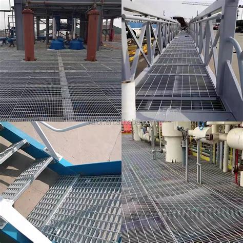 Customize Steel Driveway Grating Platform Walkway Deck Driveway Hot Dip Galvanized Stainless