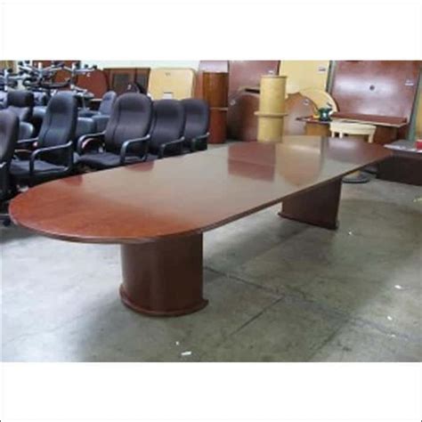 12 Foot Conference Table Used Cherry Wood